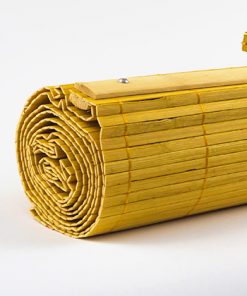 Bamboe vouwgordijn bamboe kleurig