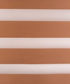 Uitgerolde duo rolgordijn