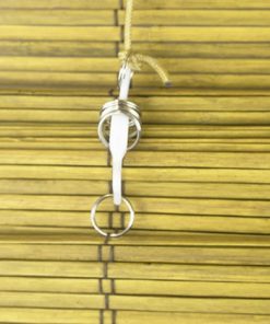 Bamboe vouwgordijn goudbruin