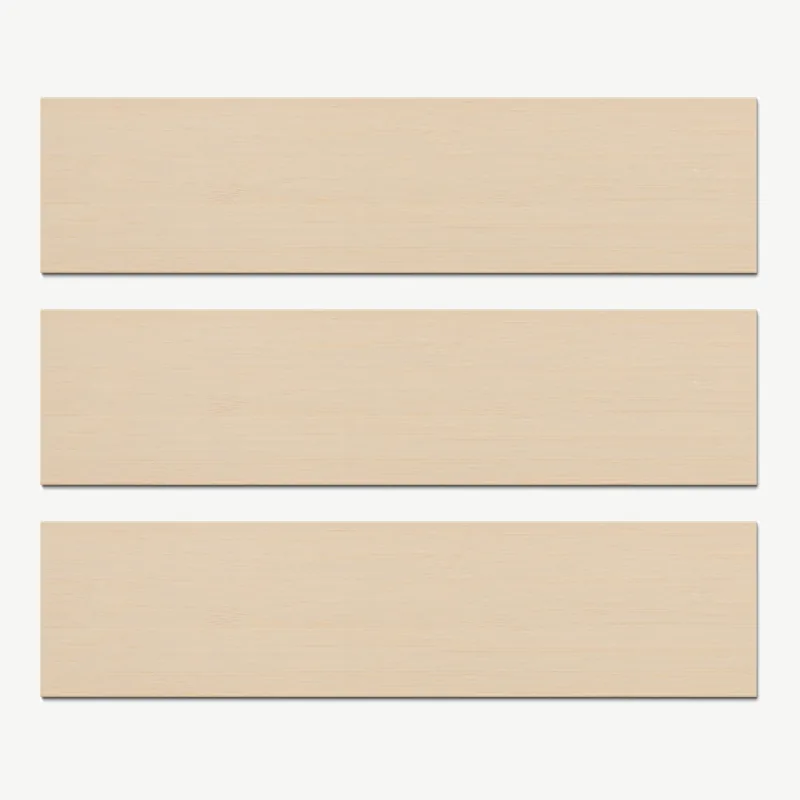 Bamboe jaloezie 50 mm – Blond (Bamboe 81) - Afbeelding 2