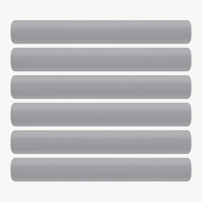 Aluminium jaloezie 25 mm – Grijs (mat) (J2009) - Afbeelding 2