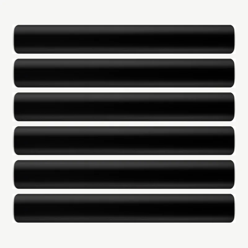 Aluminium jaloezie 25 mm – Zwart (mat) (J2013) - Afbeelding 2