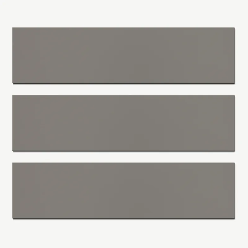 Houten jaloezie 50 mm Modern – Steengrijs (Modern 25) - Afbeelding 2