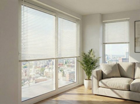 Aluminium jaloezie 25 mm Off white (mat) (J2002)