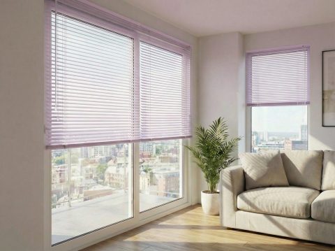 Aluminium jaloezie 25 mm Lila (J2055)