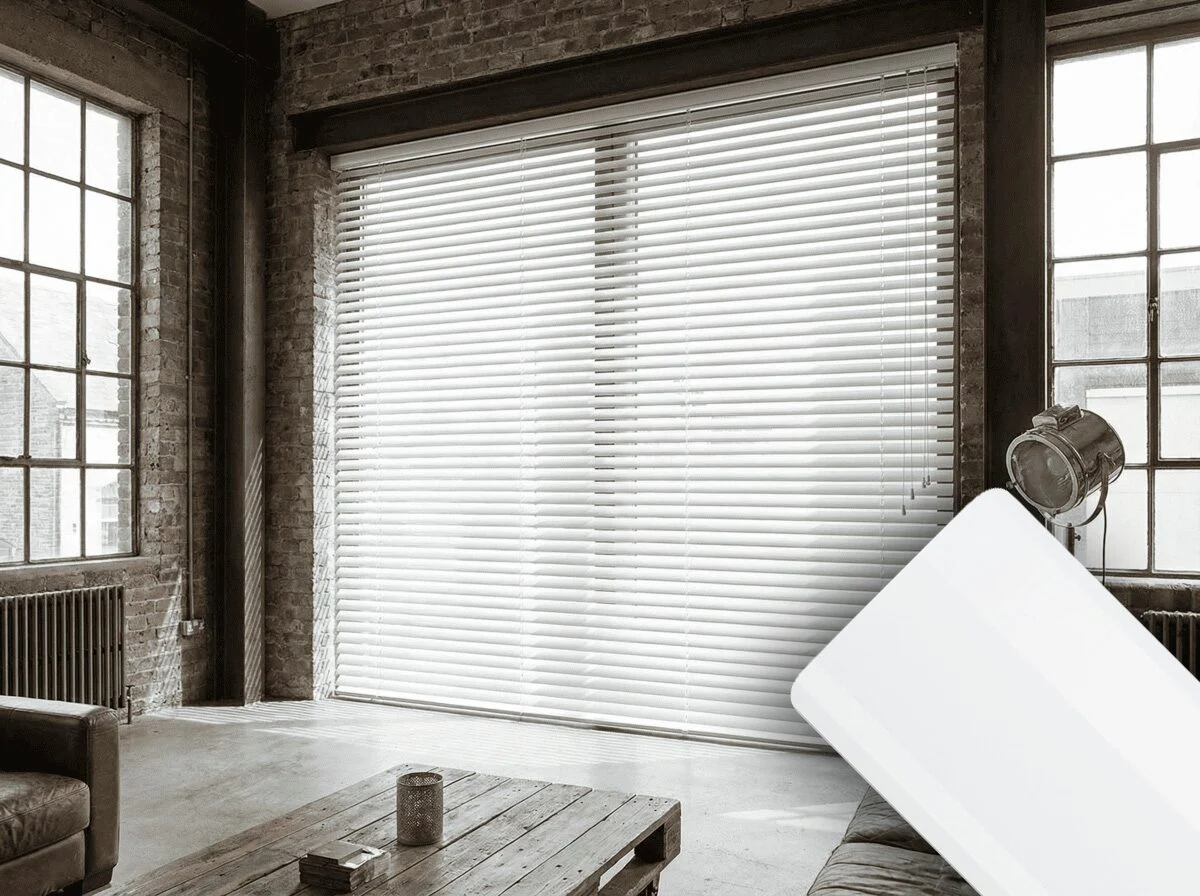 Aluminium jaloezie 50 mm – Wit (J5001) - Afbeelding 3