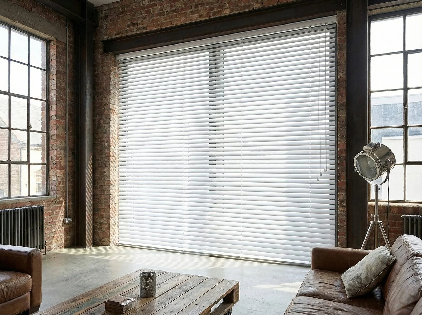 Aluminium jaloezie 50 mm – Wit (J5001)