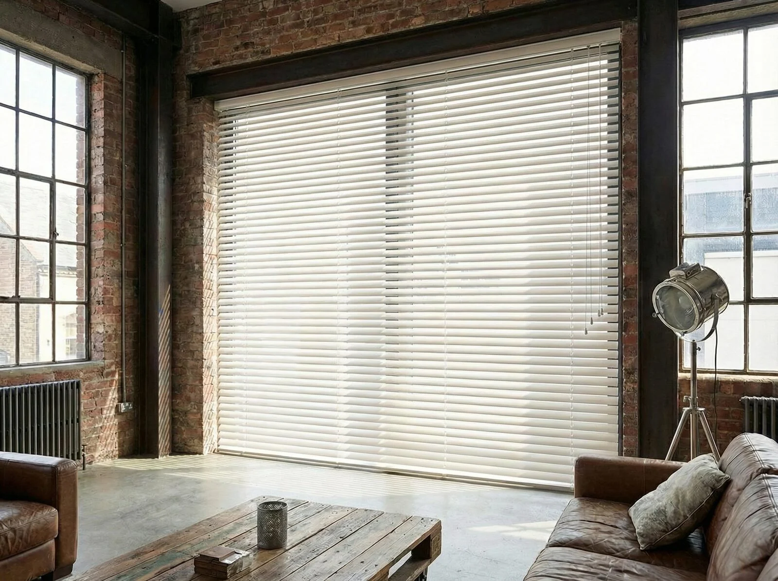 Aluminium jaloezie 50 mm – Off white (mat) (J5002)