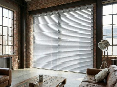 Aluminium jaloezie 50 mm Grijs (mat) (J5009)