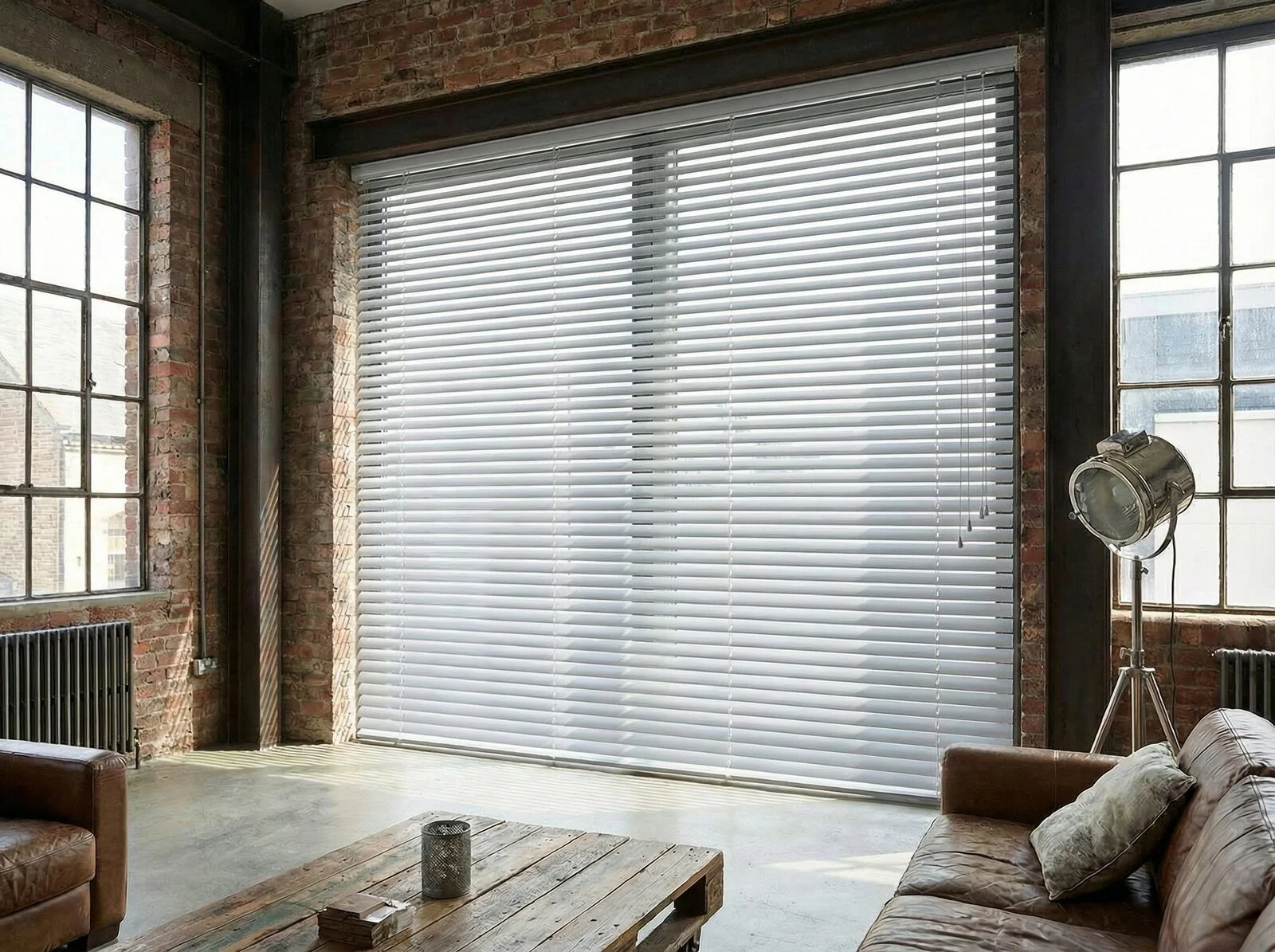 Aluminium jaloezie 50 mm – Grijs (mat) (J5009)