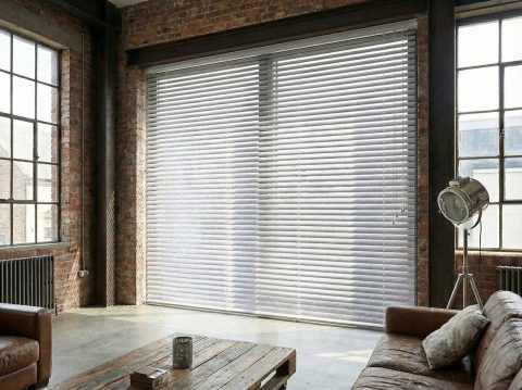 Aluminium jaloezie 50 mm Metallic (mat) (J5010)