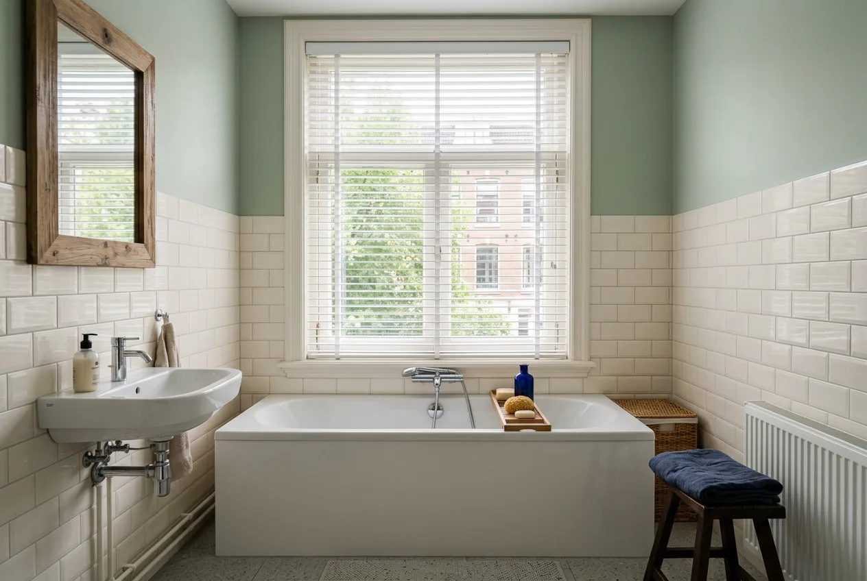 Inspiratie raamdecoratie badkamer 2