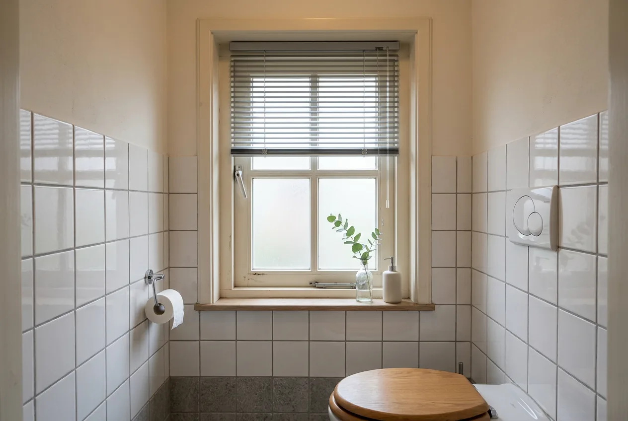 Inspiratie raamdecoratie badkamer 4