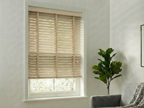 Bamboe jaloezie 50 mm Naturel (BAMBOE 54)