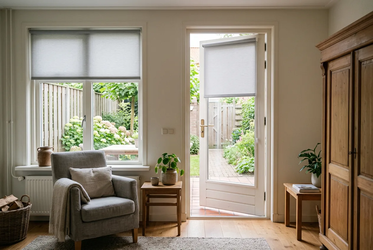 Inspiratie raamdecoratie hal en trap 3