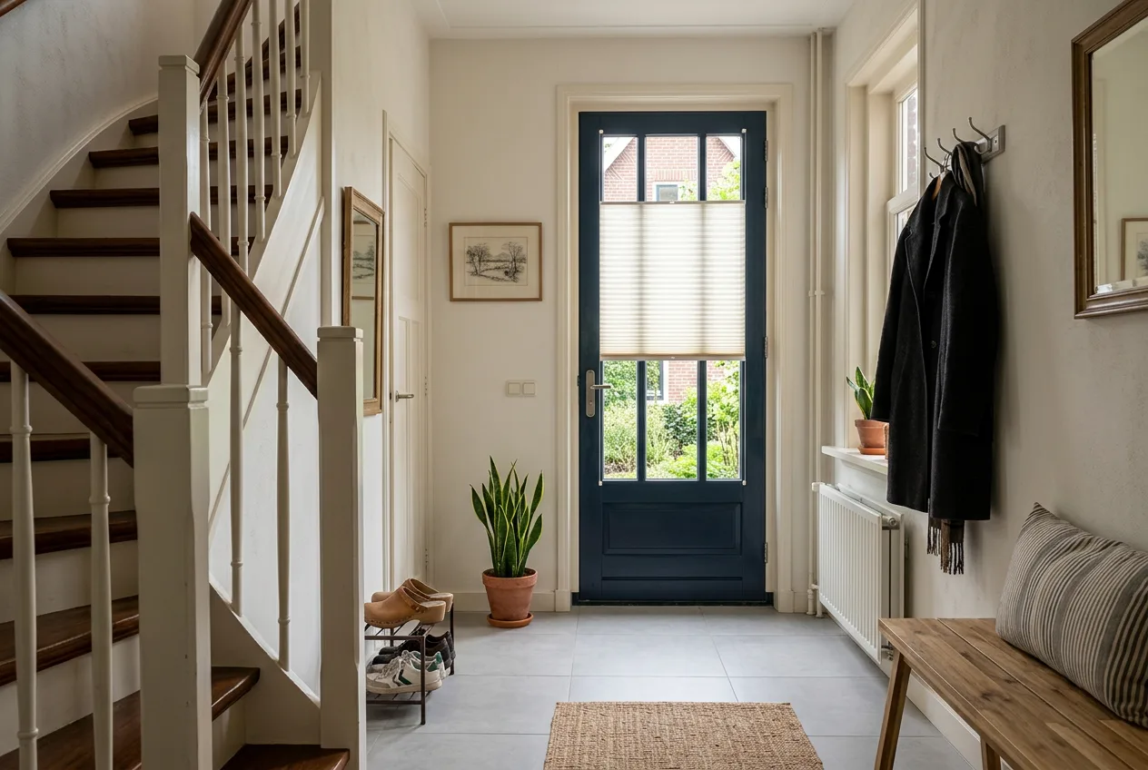 Inspiratie raamdecoratie hal en trap 4