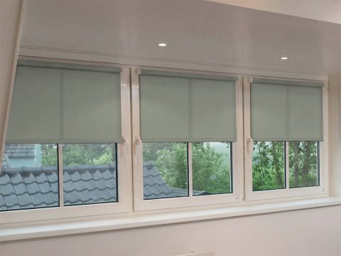 Mini rolgordijn – lichtdoorlatend Taupe (A309)