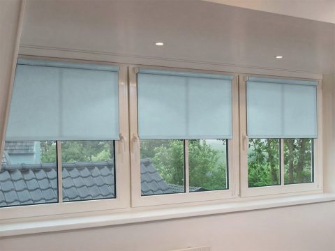 Mini rolgordijn – lichtdoorlatend Babyblauw (A310)