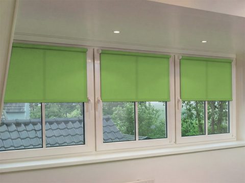 Mini rolgordijn – lichtdoorlatend Lichtgroen (A328)