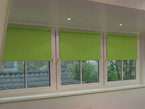 Mini rolgordijn – verduisterend Groen (B660)