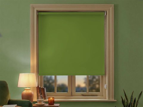 Rolgordijn – verduisterend Groen (B660)