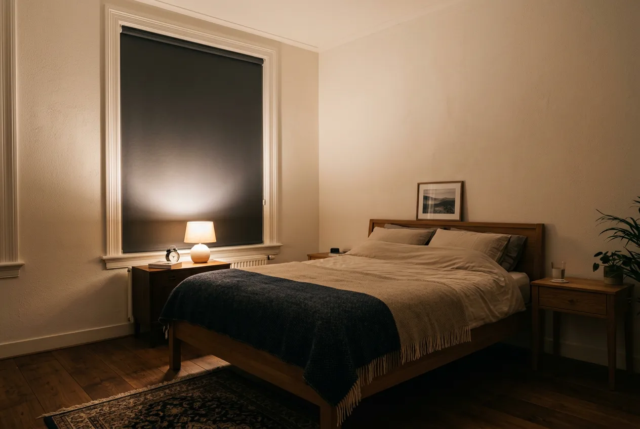 Inspiratie raamdecoratie slaapkamer 1