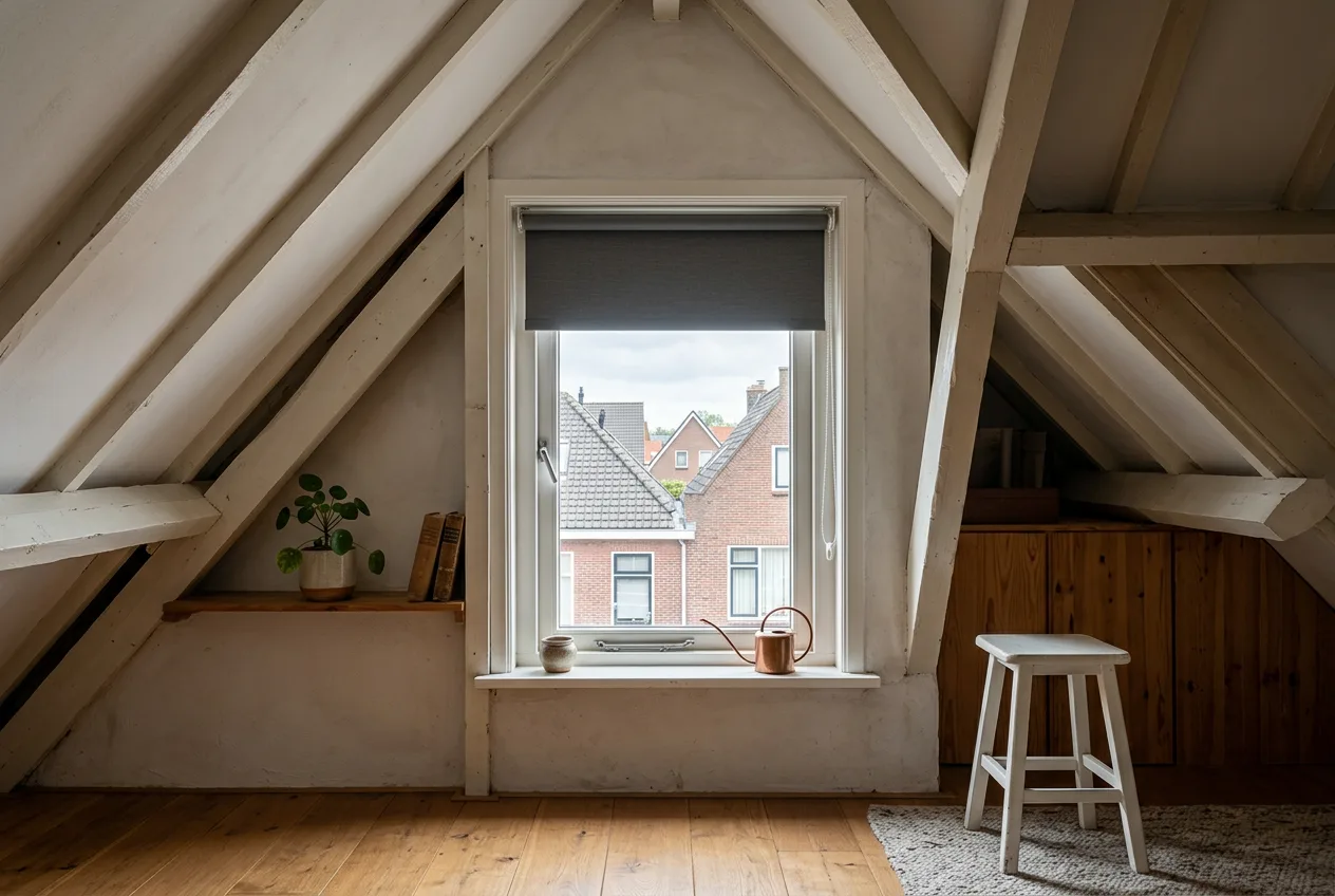 Inspiratie raamdecoratie zolder 3